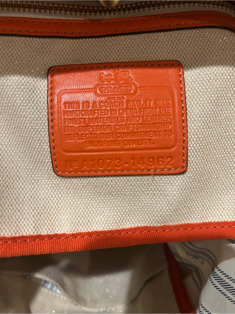 Coach Pierre Le-Tan Beach Umbrella Canvas Tote (Style# 14962) limited-edition - Picture 4 of 16
